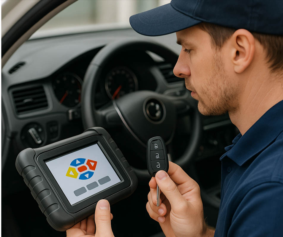 Car key programming service